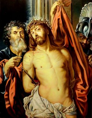 Живопись, Религиозный жанр - Христос в терновом венце (копия Рубенса)