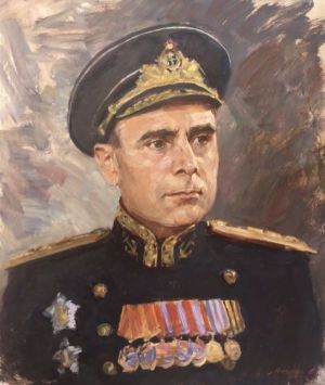 Живопись, Портрет - Адмирал А.П. Головко