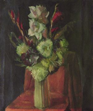 Живопись, Натюрморт - Цветы в вазе