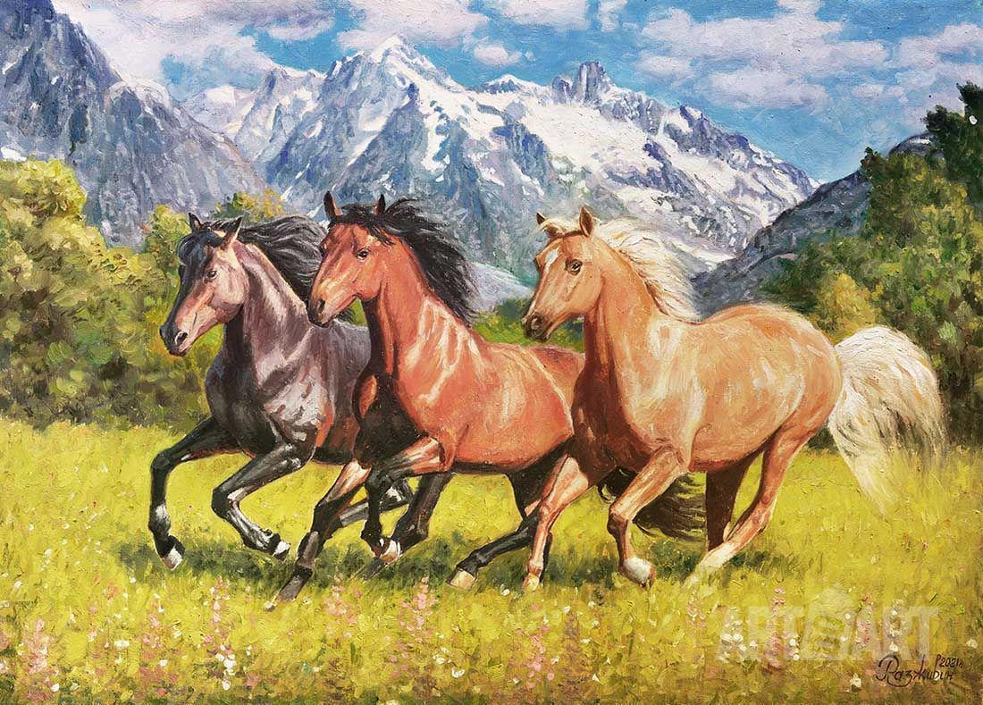 Horse Threesome