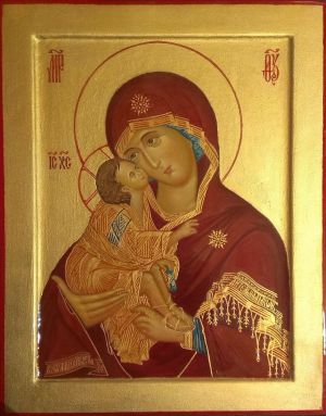 Живопись, Религиозный жанр - Икона Божией Матери Донская