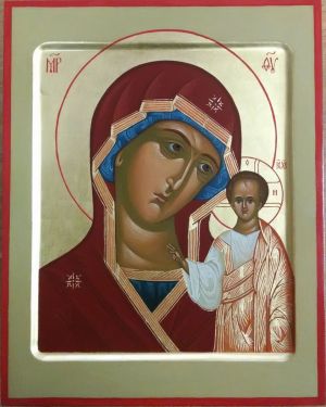 Живопись, Религиозный жанр - Казанская икона Божией Матери