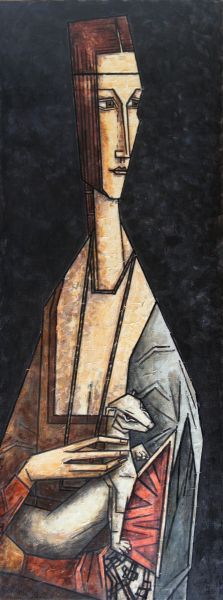 Живопись, Портрет - Дама с горностаем. Маньеристская версия Леонардо