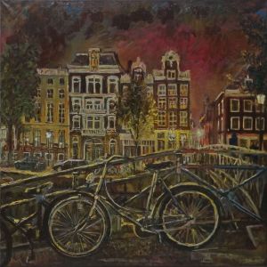 Живопись, Городской пейзаж - Амстердам