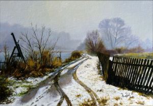 Живопись, Реализм - «Первый снег. Река Чернь»