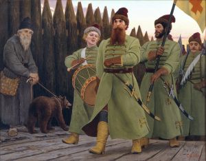 Живопись, Реализм - Стрельцы 3-его московского приказа. XVII век