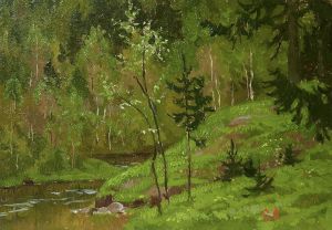 Живопись, Реализм - Весенний лес