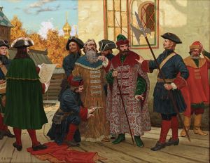Живопись, Реализм - На улицах старой Москвы. XVIII век