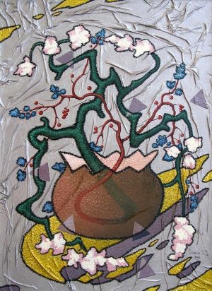 Живопись, Сюрреализм - Натюрморт с цветами.