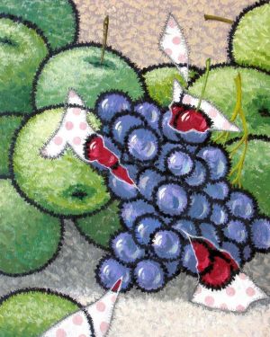 Живопись, Сюрреализм - Яблоки и виноград