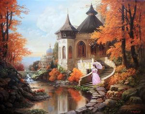 Живопись, Академизм - Осеннее настроение