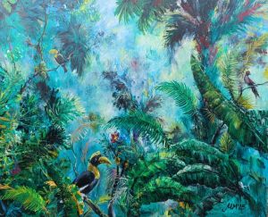 Живопись, Пейзаж - Джунгли 1