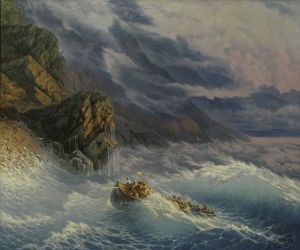 Живопись, Реализм - копия Буря на Чёрном море, Айвазовский И.К. 1873