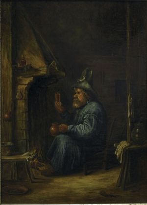 Живопись, Реализм - копия Пьяница, Красбек Иос ван, 1640 