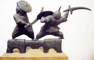 Скульптура, Аллегория - Battle