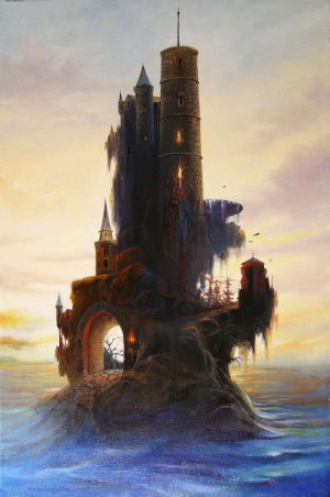 Живопись, Реализм - «Замок в море. Фантазия»