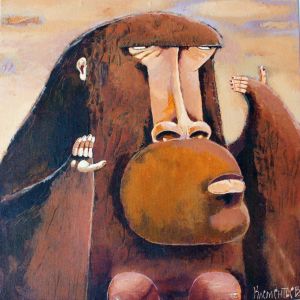 Живопись, Анималистика - Bonobo