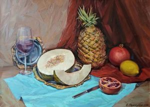 Живопись, Импрессионизм - «Натюрморт с ананасом»