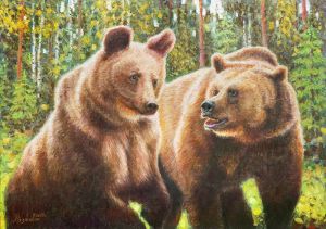 Живопись, Анималистика - Взгляд и интерес