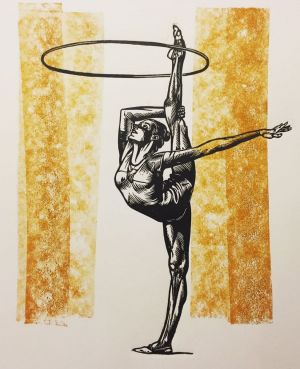 Графика, Реализм - Художественная гимнастика