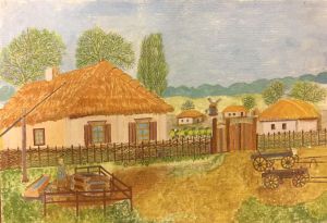 Живопись, Реализм - Карпаты в начале украинского села