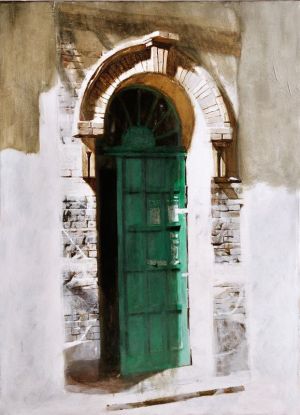 Живопись, Академизм - Зеленая дверь