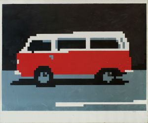Живопись, Наивное искусство - Volkswagen T2