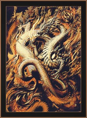 Графика, Мифологический жанр - Восточный Дракон II