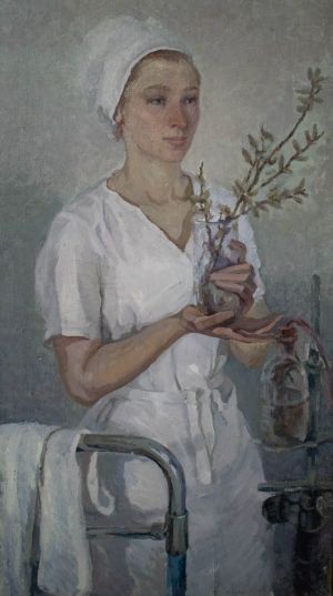 Живопись, Реализм - Медсестра