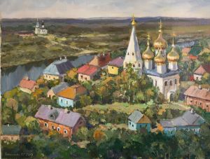 Живопись, Городской пейзаж - Монастыри Гороховецкие.