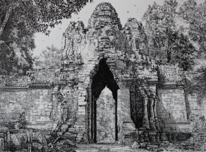 Графика, Пейзаж - Покинутый