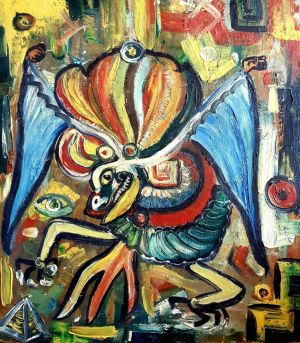 Живопись, Мифологический жанр - Кетцалькоатль - пернатый змей