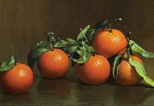 Живопись, Натюрморт - Мандарины (Tangerines)