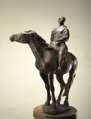 Скульптура, Станковая - Всадник-алтаец
