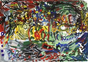 Графика, Пейзаж - Магнитная гора