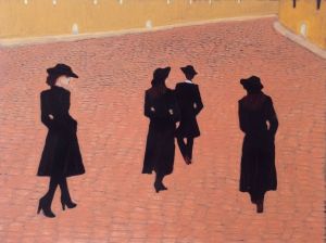 Графика, Фигуративизм -  Телохранительницы