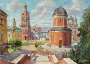 Живопись, Пейзаж - Высоко-Петровский ставропигиальный монастырь