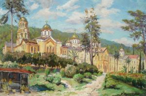 Живопись, Реализм - Новоафонский монастырь