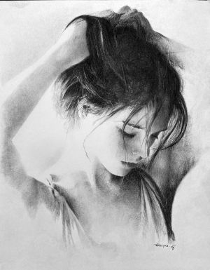 Графика, Портрет - Натали