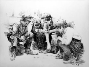 Графика, Фигуративизм - Орлянка