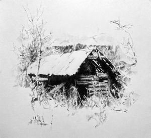 Графика, Пейзаж - Долгая жизнь