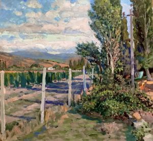 Живопись, Пейзаж - Крым сентябрь.