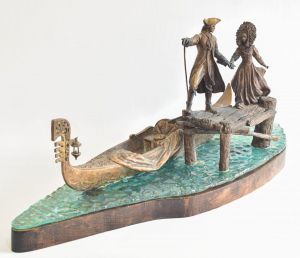 Скульптура, Бытовой жанр - Венецианская история