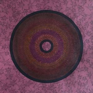 Графика, Интерьер - Повод (1) Осеняя картина с узором из листьев