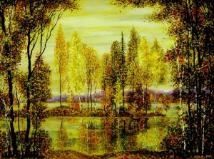 Живопись, Пейзаж - «На Казанке»