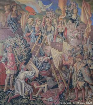 Живопись, Сюжетно-тематический жанр - Штурм замка любви