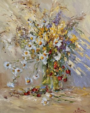 Живопись, Натюрморт - Летнее утро