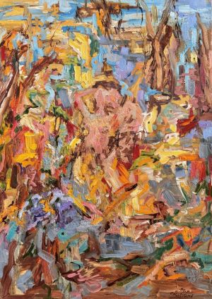 Живопись, Абстракционизм - В саду