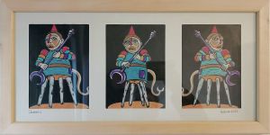 Графика, Портрет - Демоны