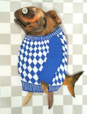 Скульптура, Аллегория - Рыба тетя Мотя